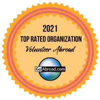 Top Rated Organization 2021 - Volunteer Abroad