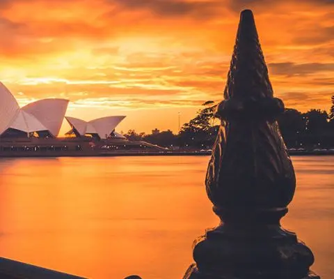 Sydney Opera House at night