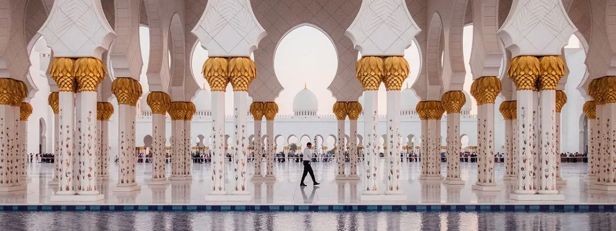 Sheikh Zayed Grand Mosque, Abu Dhabi, United Arab Emirates