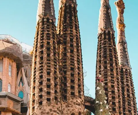 La Sagrada Familia, Barcelona, Spain